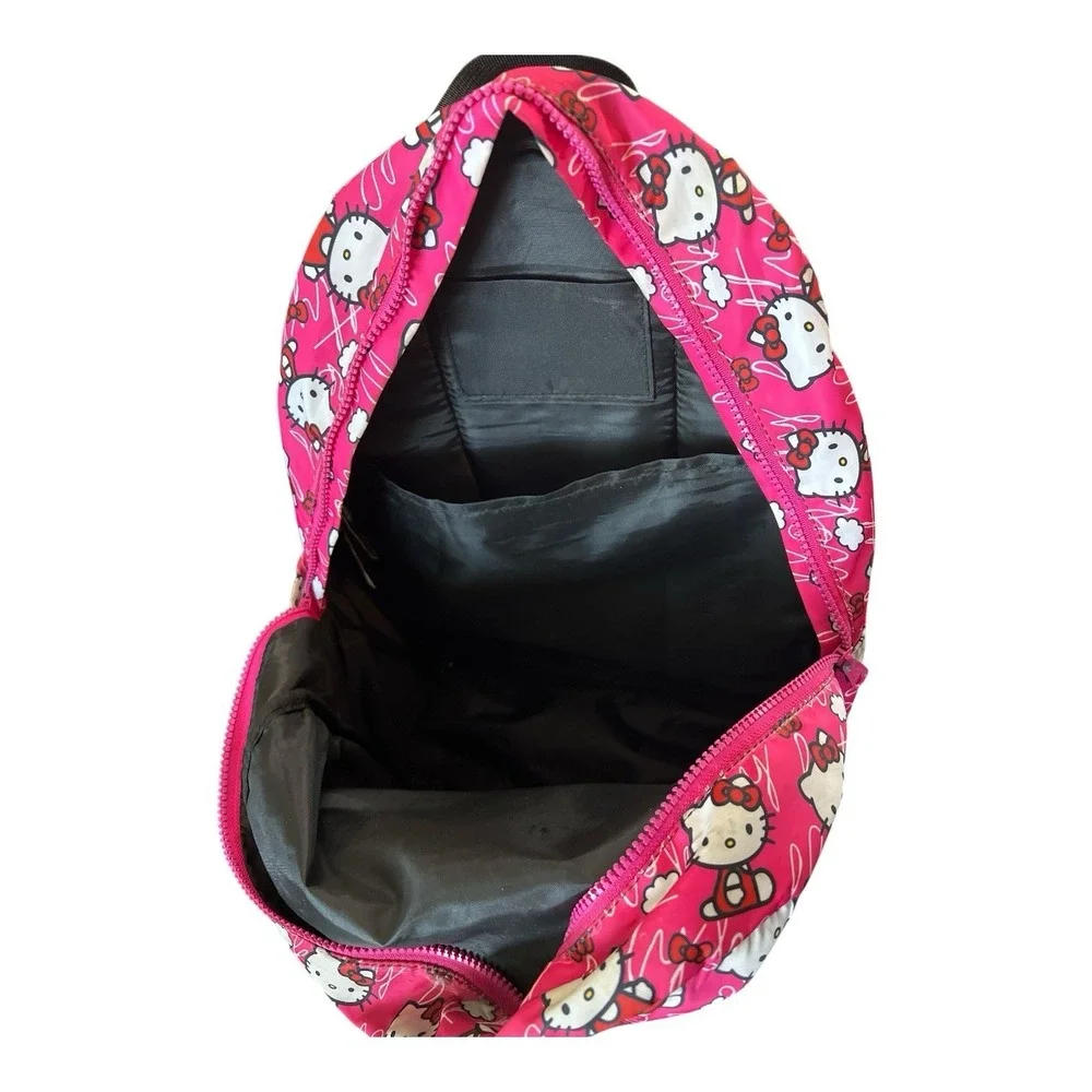 Hello‎ Kitty Pink Backpack School Travel Bag Preowned